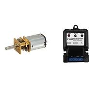 Giwnhvx JA12-N20 Modèle DC 12V 100RPM Couple avec 1Pc Nouveau Utile 6V 12V 10A Auto Panneau Solaire Contrôleur de Charge