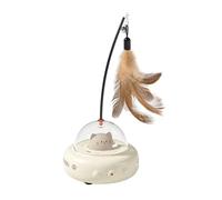 Giwnhvx Jouet Électrique Interactif pour Chat pour Chat avec de Taquinerie pour Chat pour Animaux de Compagnie à Détection Électrique Rechargeables
