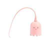 Giwnhvx Jouet interactif électrique intelligent pour chats et animaux domestiques - Rotation automatique - Queue de souris - Rose - Facile à installer - Facile à utiliser