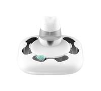 Giwnhvx Jouet interactif pour chat - Jouet électrique rotatif pour chaton - Jouet intelligent à bille - Mangeoire à roulettes