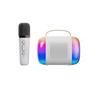 Giwnhvx K Song Haut-parleur Bluetooth Microphone Audio Karaoké Enfants Portable Maison K-Song Stéréo A intégré