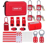 Giwnhvx Kit Big Easy Lockout Pinces et serrures universelles avec interrupteur multipolaire, de sécurité, serrures avec fiche