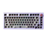 Giwnhvx Kit de clavier mécanique filaire avec bouton de lumière RVB Joint lumineux personnalisé en aluminium pour ordinateur portable de bureau Gamer Clavier filaire E