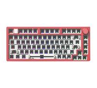 Giwnhvx Kit de clavier mécanique filaire rétroéclairé RVB monté sur joint pour ordinateur portable de bureau Gamer Clavier mécanique filaire Kit F