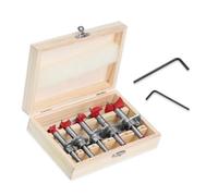 Giwnhvx Kit de Coupe de Positionnement Réglable 15-35 Mm, Jeu de Forets de Carbure pour le Travail du Bois