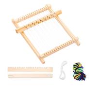Giwnhvx Kit de Métier à Tisser, Kit de Métier à Tisser, Machine à Tisser à Tricoter à la Main pour Planche à Tisser, Tapisserie, Adulte Débutant