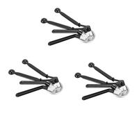 Giwnhvx Kit de nettoyage pour machine à café, 12 pièces pour cafetière avec cuillère et 3 filtres de 58 mm pour machine à expresso