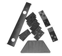 Giwnhvx Kit de réparation pour sols grinçants avec 20 entretoises, kit d'outils de revêtement de sol