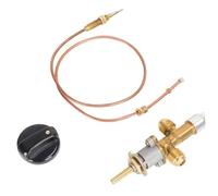 Giwnhvx Kit de vanne de contrôle de panne de flamme pour foyer à gaz, thermocouple