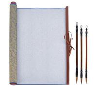 Giwnhvx Kit d'entraînement à la calligraphie chinoise sans encre avec tissu à défilement pour débutants Style 3