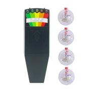 Giwnhvx Kit d'équipement fantôme, compteur de champs électromagnétiques et 4 balles de mouvement lumineuses pour chat, détecteur d'ondes électromagnétiques
