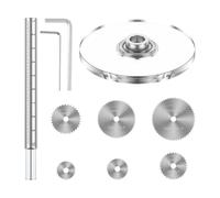 Giwnhvx Kit d'outils de coupe intérieur en PVC, coupe-tuyau intérieur pour tuyau en PVC avec jauge de profondeur réglable, pour PVC/bois/métal souple