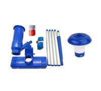 Giwnhvx Kit d'outils de nettoyage pour aspirateur de piscine - Brosse portable pour bassin et fontaine - US