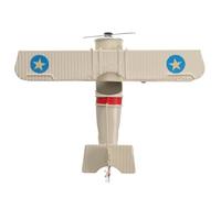 Giwnhvx Kit modèle d'avion en bois jouet pour figurines en métal pour adultes Topper pour avion d'extérieur