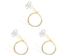 Giwnhvx Laiyaqin Lot de 3 cordes de 21 cordes pour harpe Accessoires Instrument de musique 21 cordes