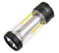 Giwnhvx Lampe de camping multifonction pour l'extérieur, lampe rechargeable, puissante lampe de poche, équipement de tente