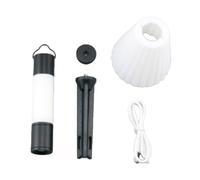 Giwnhvx Lampe de poche télescopique LED pour camping en plein air avec écrous de trépied, lampe de table rétractable multifonctionnelle, B