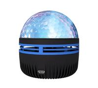 Giwnhvx Lampe de Projection Boule Magique avec Volant 'Eau Lampe de Bureau Créative Décoration Romantique Étoilé Lampe pour Atmosphère avec Étoiles Colorées