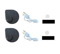 Giwnhvx Lampe LED pour aspirateur rechargeable avec affichage de la poussière, fixation universelle pour aspirateur, poils d'animaux de compagnie, chat, facile à installer