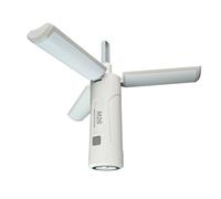 Giwnhvx Lanterne de camping pliable 2000 mAh portable pour éclairage extérieur lampe de poche tente lumière rechargeable équipement d'urgence lampe