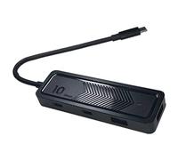 Giwnhvx Lecteur de Carte Mémoire pour Ordinateur Expanseur USB 6 en 1 Transmission de Données Rapide Un 10 Gbps Splitter USB-C Hub USB 3.2 Type C, USB C