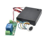 Giwnhvx Lecteur de doigt intégré et carte d'accès + boîtier de batterie 50 pièces pour doigt 12 V ou 24 V Alimentation Panneau de contrôle des doigts