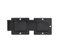 Giwnhvx Loquet de portail réglable avec 3 trous pour porte de grange, abri de jardin, clôture, abri de jardin