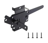 Giwnhvx Loquets autobloquants robustes pour clôtures en bois, loquets à levier pour jardin, extérieur, portes de piscine, charnières de clôture