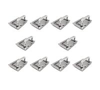 Giwnhvx Lot de 10 anneaux de levage en acier inoxydable 316 pour casier, armoire, bateau