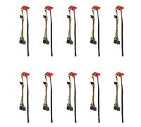 Giwnhvx Lot de 10 boîtiers d'alimentation ATX DC 12 V 160 W ATX 24 broches Mini ITX DC vers PC ATX de voiture