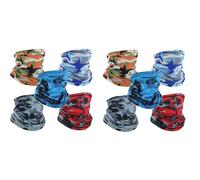Giwnhvx Lot de 10 cache-cou pour homme et femme - Cagoules UV - Multifonction