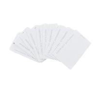 Giwnhvx Lot de 10 cartes de proximité RFID Blanc 125 kHz 0,8 mm