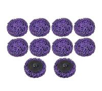 Giwnhvx Lot de 10 disques de nettoyage faciles à changer pour peinture et rouille 50 mm