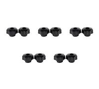 Giwnhvx Lot de 10 écrous filetés femelles M10 en plastique 50 mm