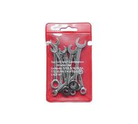 Giwnhvx Lot de 10 mini clés à molette manuelle à double usage, ensemble de clés anglaises, outils d'entretien domestique