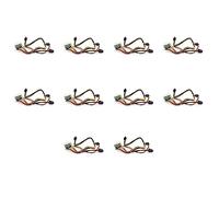 Giwnhvx Lot de 10 modules d'alimentation PCI-E 6 broches CC 12 V 300 W DC-ATX-300 W 24 broches ATX