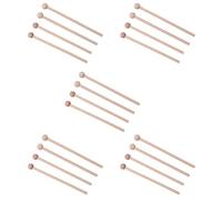 Giwnhvx Lot de 10 paires de baguettes à percussion pour carillon énergétique, xylophone, bloc de bois, glockenspiel et cloches