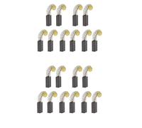 Giwnhvx Lot de 10 paires de balais de carbone universels pour meuleuse d'angle et ponceuse orbitale 13 mm x 8 mm x 5 mm