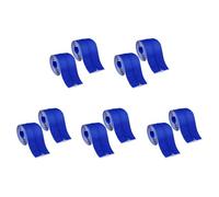 Giwnhvx Lot de 10 rouleaux de fermeture éclair haute performance anti-poussière - 3 x 7 pieds - Fermeture éclair de construction autocollante pour serres
