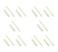 Giwnhvx Lot de 10 sillets et sillets en os pour guitare acoustique à 6 cordes