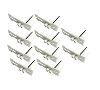 Giwnhvx Lot de 10 supports de carte graphique G8 pour châssis de 12 cm, support en métal fixe anti-affaissement et déformation, B