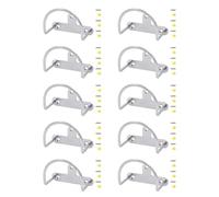 Giwnhvx Lot de 10 supports en forme de U pour accessoires de nettoyage de piscine pour râteaux de piscine, skimmer et filets, kit d'entretien de piscine