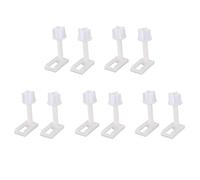Giwnhvx Lot de 10 vis de fixation en plastique pour lunette de toilette - Type et taille : 5 - 4,4 x 2,4 cm