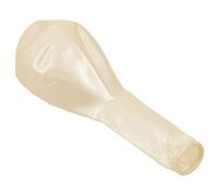 Giwnhvx Lot de 100 ballons pour décoration d'anniversaire, mariage, club, 25 cm, couleur : blanc