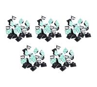 Giwnhvx Lot de 100 clips adhésifs pour câbles de voiture - Enrouleur de câble - Support de fixation de câble - Organisateur de cordon - Pour bureau