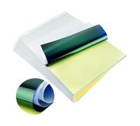 Giwnhvx Lot de 100 feuilles de papier de transfert pour tatouage, format A4