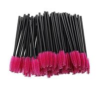 Giwnhvx Lot de 100pcs Brosse Pinceau pour Cils Yeux Mascara Maquillage