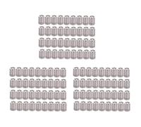 Giwnhvx Lot de 108 lumières miniatures pour maison de poupée, lumières LED miniatures pour travaux manuels, mini spots à piles (blanc chaud)