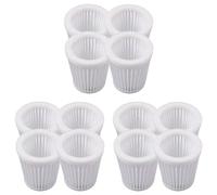 Giwnhvx Lot de 12 filtres HEPA de rechange compatibles avec aspirateur à gaz 18 V-Li 14,4 V