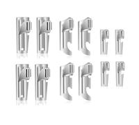 Giwnhvx Lot de 12 ouvre-boîtes de camping avec porte-clés en acier inoxydable P-38, P-51 et P-57